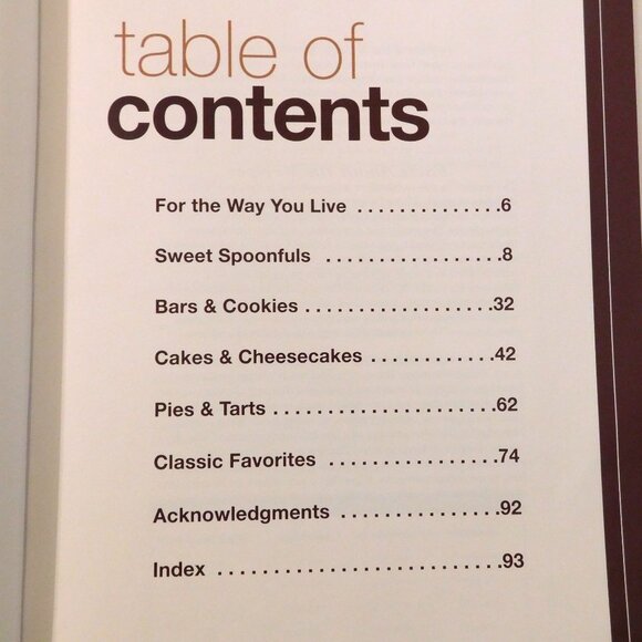 Favorite Brand Name Diabetic Desserts Cookbook 2002 Hardcover Recipes - Picture 4 of 7